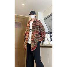 秋冬厚款时尚提花面料男士中长款毛呢大衣呢子外套风衣F88-特P85，男装毛呢大衣，电商A006