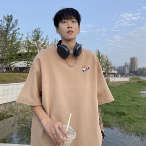 230g重磅纯棉! 夏季短袖t恤男半袖男   XT474-特P19图片