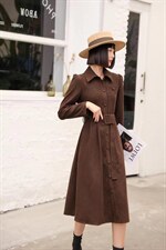 风衣裙，女装风衣，博内歌特