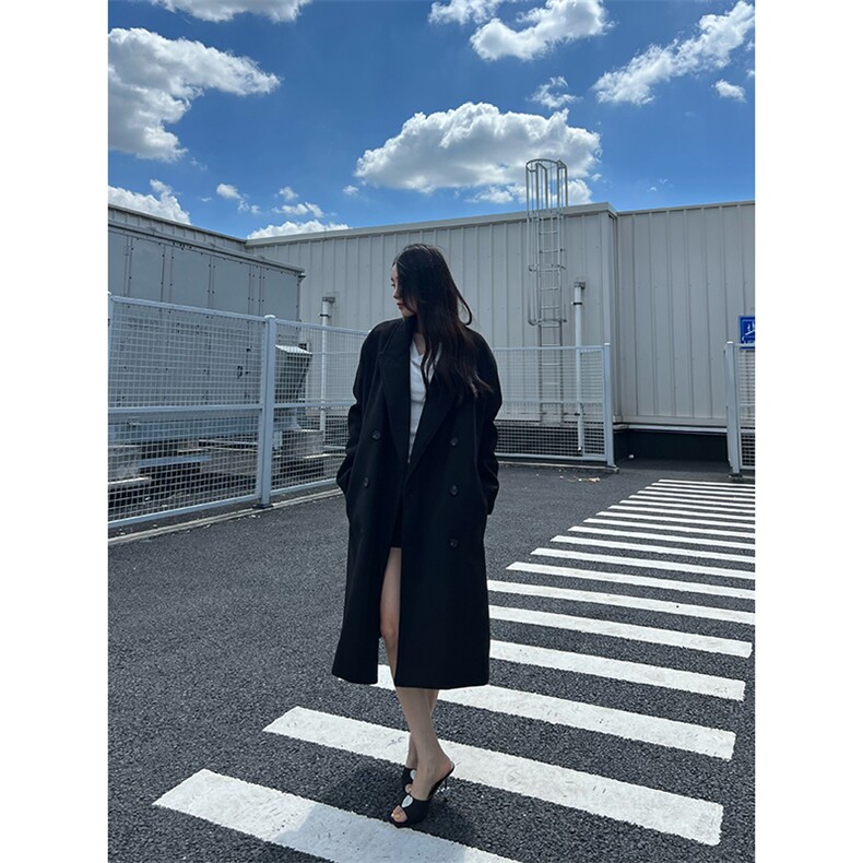 男女毛呢大衣中长款加棉呢子风衣常规F370-特100加棉FY380-特110,男装风衣,电商B289
