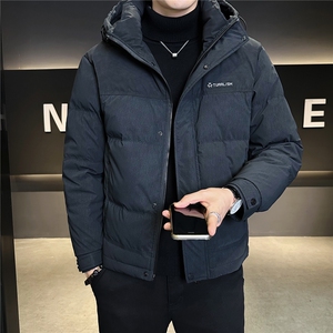 标50绒 羽绒服男冬季2025新款连帽拼接外套 A313-2633-P225图片