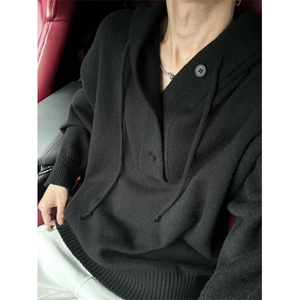 高质量重磅慵懒风连帽毛衣MY68-P65图片