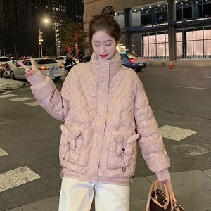 新品90白鸭绒图案都是爱你的形状现货-305-款号A817-P275K388，女装羽绒服，浙宝305