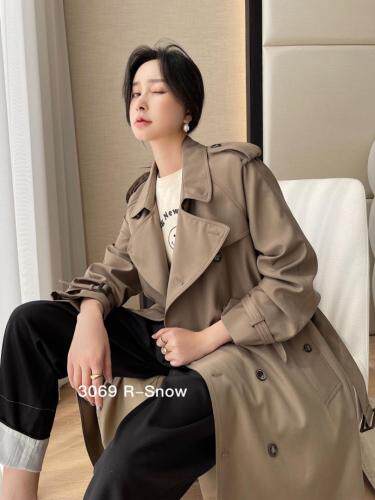 风衣，女装风衣，露彩