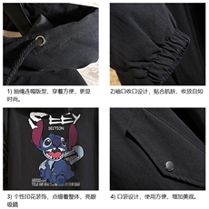 JK41038-P85加棉款-P115纯棉连帽夹克男士大码工装夹克男砖墙，男装夹克，电商A040A