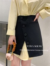 气质假两件衬衫连衣裙，女装衬衫，秀薇拉