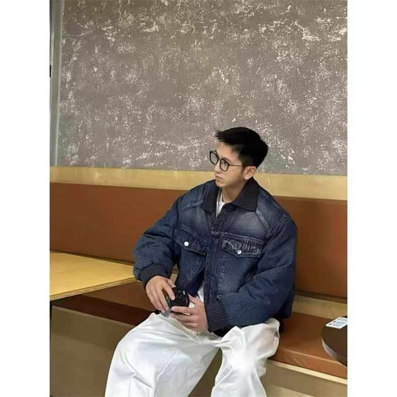 (网图)90白鸭绒79-99克面料97棉%复古羽绒服313B-11005-P320,男装羽绒服,星座313B