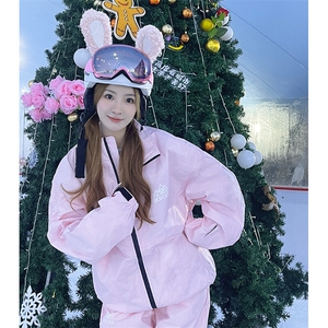冬新户外防寒单板双滑板滑雪服衣裤套装情侣款保暖外套TZ032-P210图片