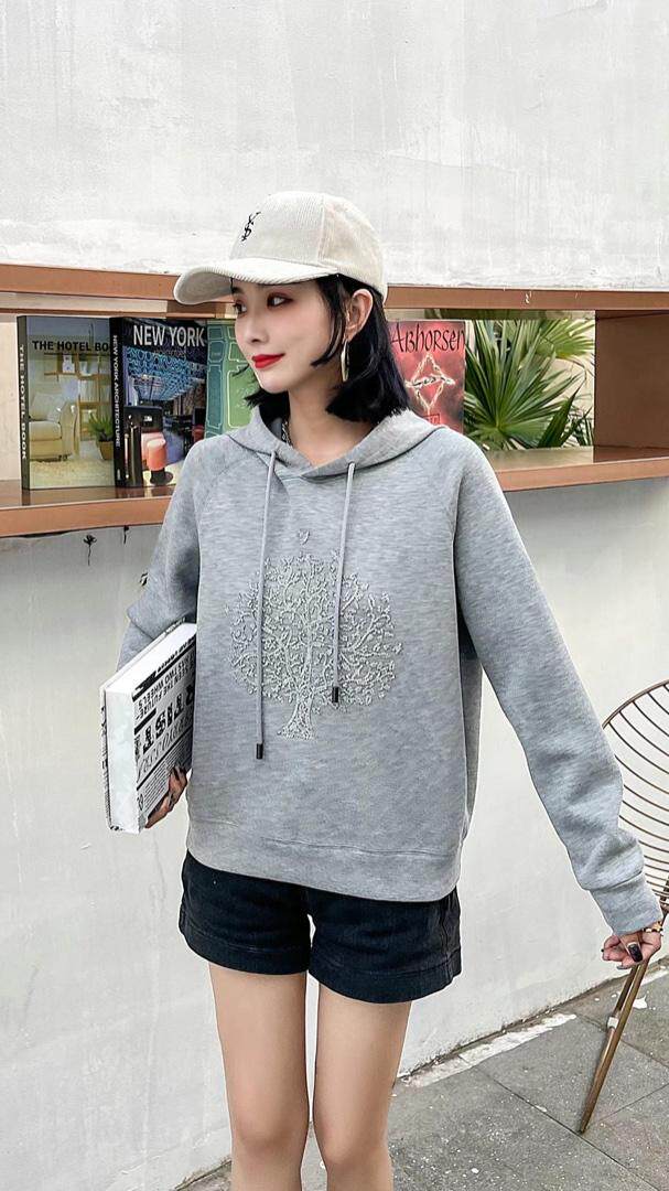 3D立体发财树空气卫衣，女装卫衣/绒衫，E·贝空间