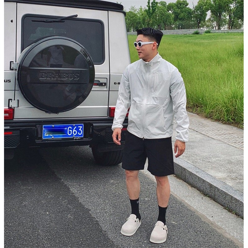 春夏款高品质冰感速干防晒服男女休闲户外运动外套透气机能风夹克,男装防晒衣,电商A486