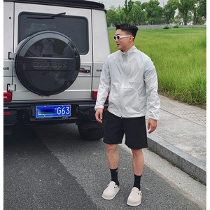 春夏款高品质冰感速干防晒服男女休闲户外运动外套透气机能风夹克