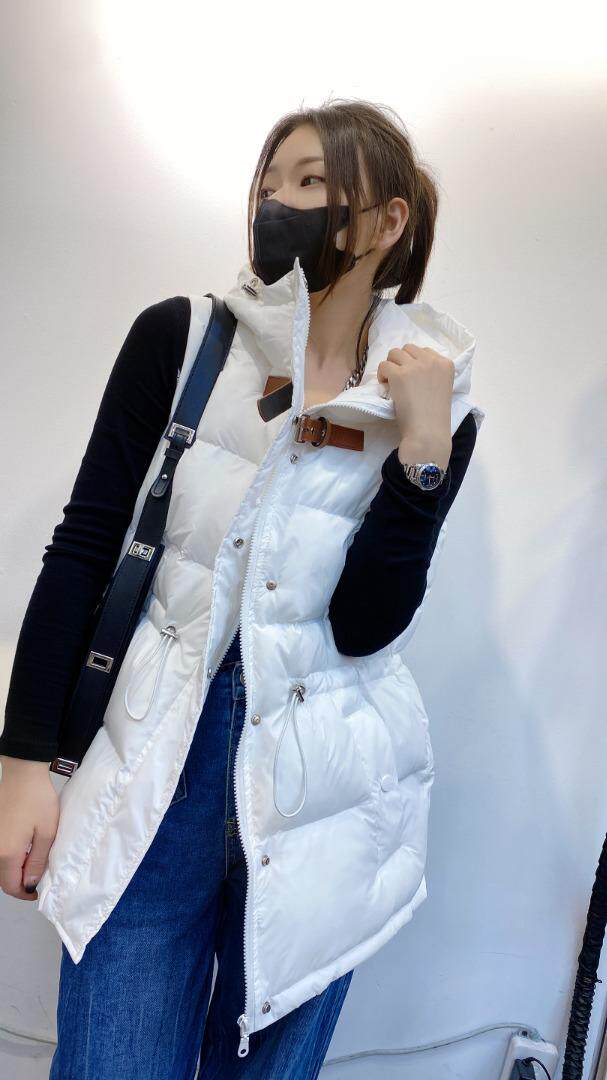 现货欧货抽绳马甲，女装马甲，帝瀛 DY