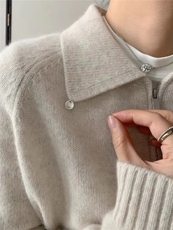 2025百搭时尚简约，女装针织衫/毛衣，胜智羊绒