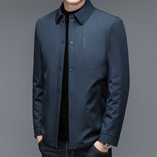 DZA88888钱塘2020-3商务休闲简约百搭中年男士冬季羽绒服P205，男装羽绒服，钱塘207-3