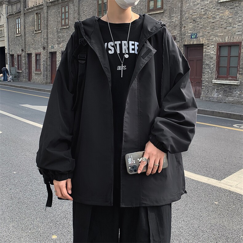 日系薄款工装外套男秋季2021年新款韩版夹克潮流宽松W1289-P50,男装夹克,星座512-4