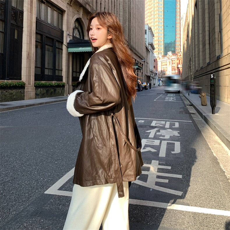 新品5613-P225-K345-羊羔毛皮衣,女装皮衣,2C275