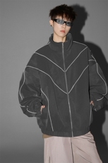 1可二开机能防寒棉服M-5XL大码涤纶棉服男白底78176P138控198，男装棉衣，星座227-7
