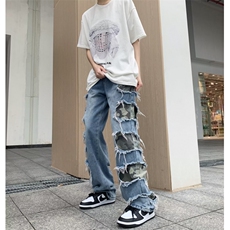 美式牛仔裤男款秋季长裤潮NB55P68，男装牛仔裤，星座1116-2