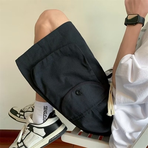 美式复古机能风工装短裤男女夏季新款短裤 P35图片