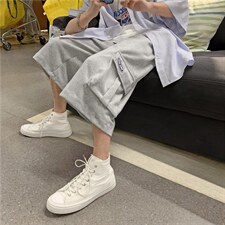 休闲短裤男潮牌ins夏季韩版潮流宽松五分裤百搭A161-2-D0650-P35,男装休闲裤,电商A161-2