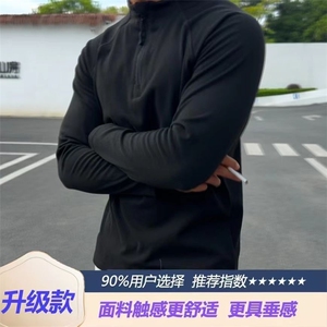 双面德绒加厚秋冬男士百搭半拉链立领长袖打底卫衣160克WYS03 P25图片