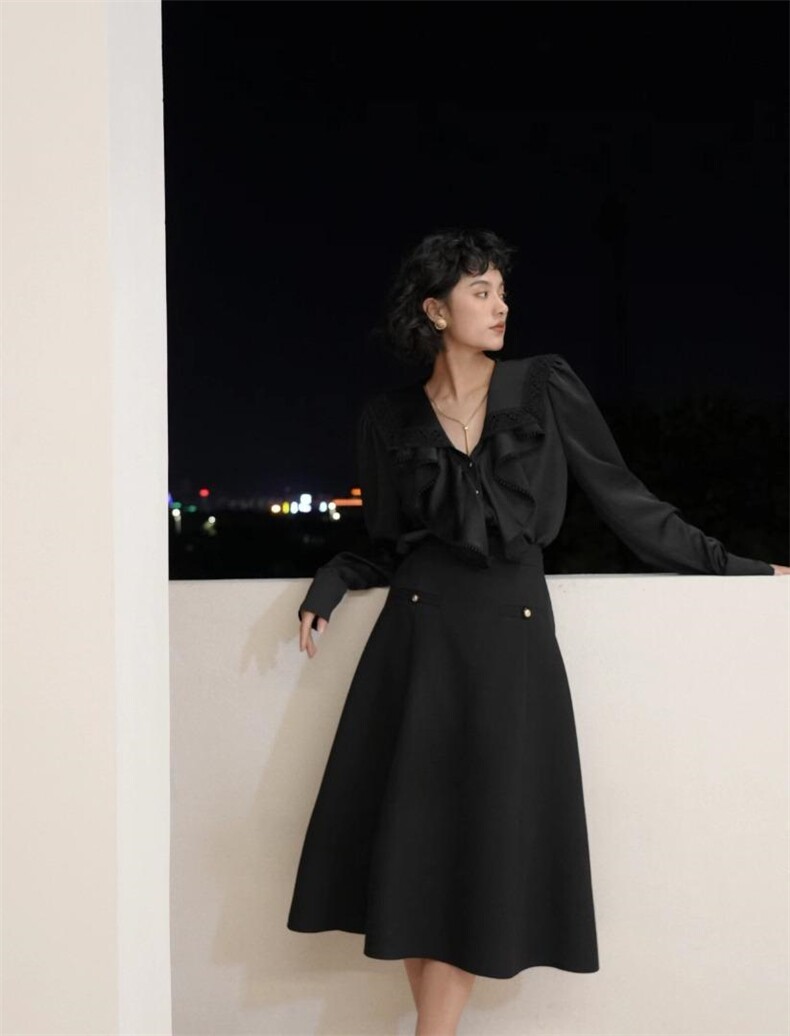 绝绝子～仙气质感醋酸衬衫，女装衬衫，GN