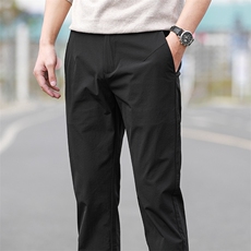 DN221春夏男士商务休闲休闲裤免烫透气修身长裤P60，男装休闲裤，电商B360