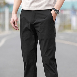 DN221春夏男士商务休闲休闲裤免烫透气修身长裤P60图片