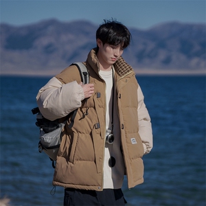B225-W8627-P126-X158---100聚酯纤维-拼接棉服-已有现货图片