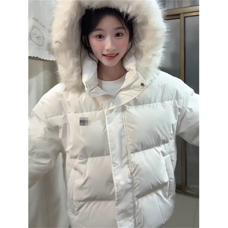 【高品质】可拆卸毛领羽绒棉服情侣美式厚外套棉衣2568特P90网图,男装棉衣,电商B245
