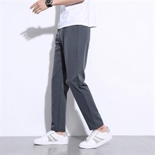 休闲裤春夏季裤子男商务休闲裤男宽松直筒裤男士长裤百搭时尚潮流，男装休闲裤，电商B212（原钱塘6029）