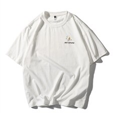 【】A003-HT1187-P25夏装新款花朵印花短袖T恤几物，男装T恤，电商A003