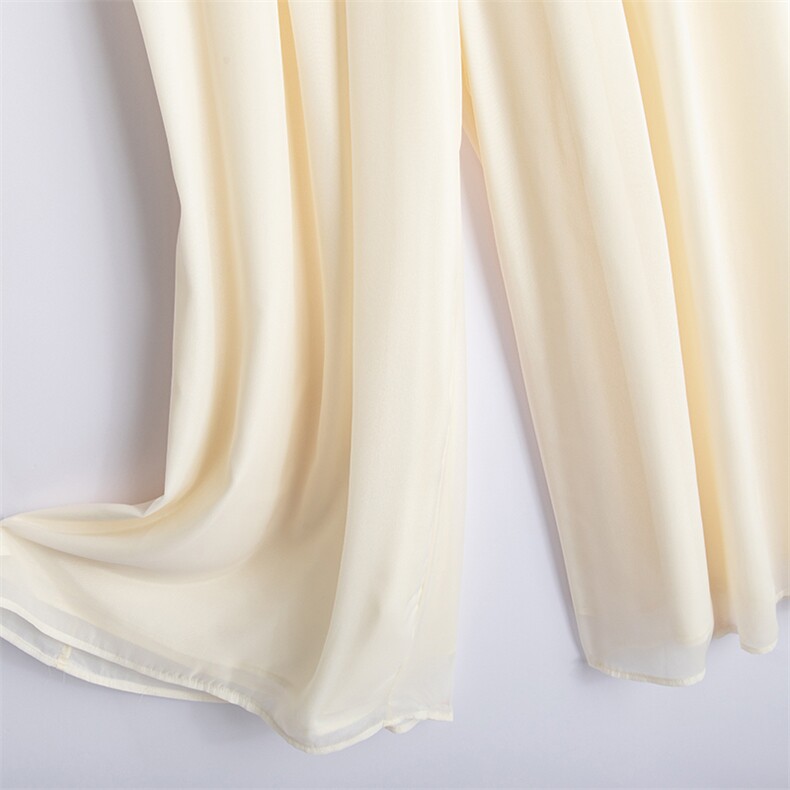 超仙时尚防晒套装女2026春夏新款半透减龄显瘦流行阔腿裙裤两件套,女装套装/套裙,水衣源