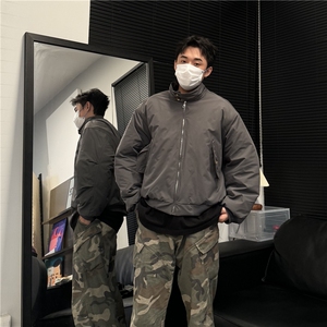 模特图 哈灵顿棉服MY640 M-2XL P115图片