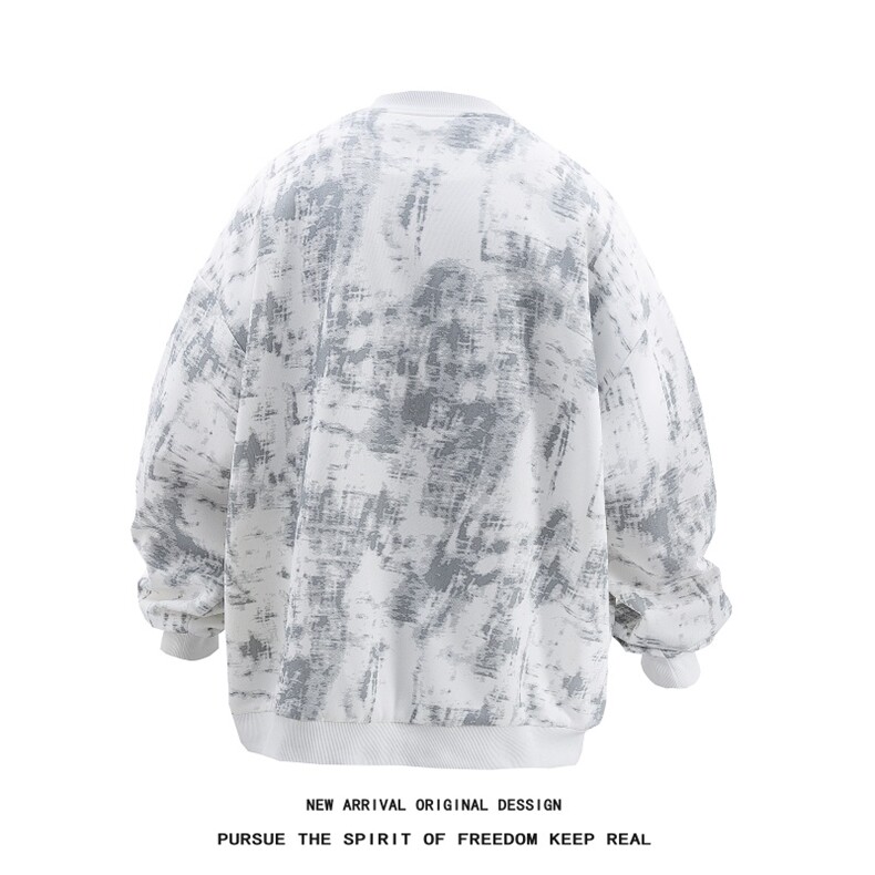 JK5063/P65秋装新款不起球不掉色卫衣男夹克棒球服宽松大码外套,男装夹克,电商A141