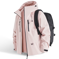 冲锋衣2025新款春秋季户外防风防水登山服外套女A436-25008-P50，男装夹克，电商A436