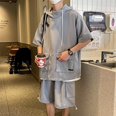 男潮流休闲套装宽松套装运动套装Z356P45，男装休闲套装，星座1116-2