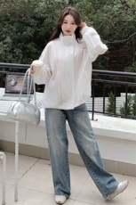 2025夏装新款简约宽松休闲女装外套，女装短外套，米莱