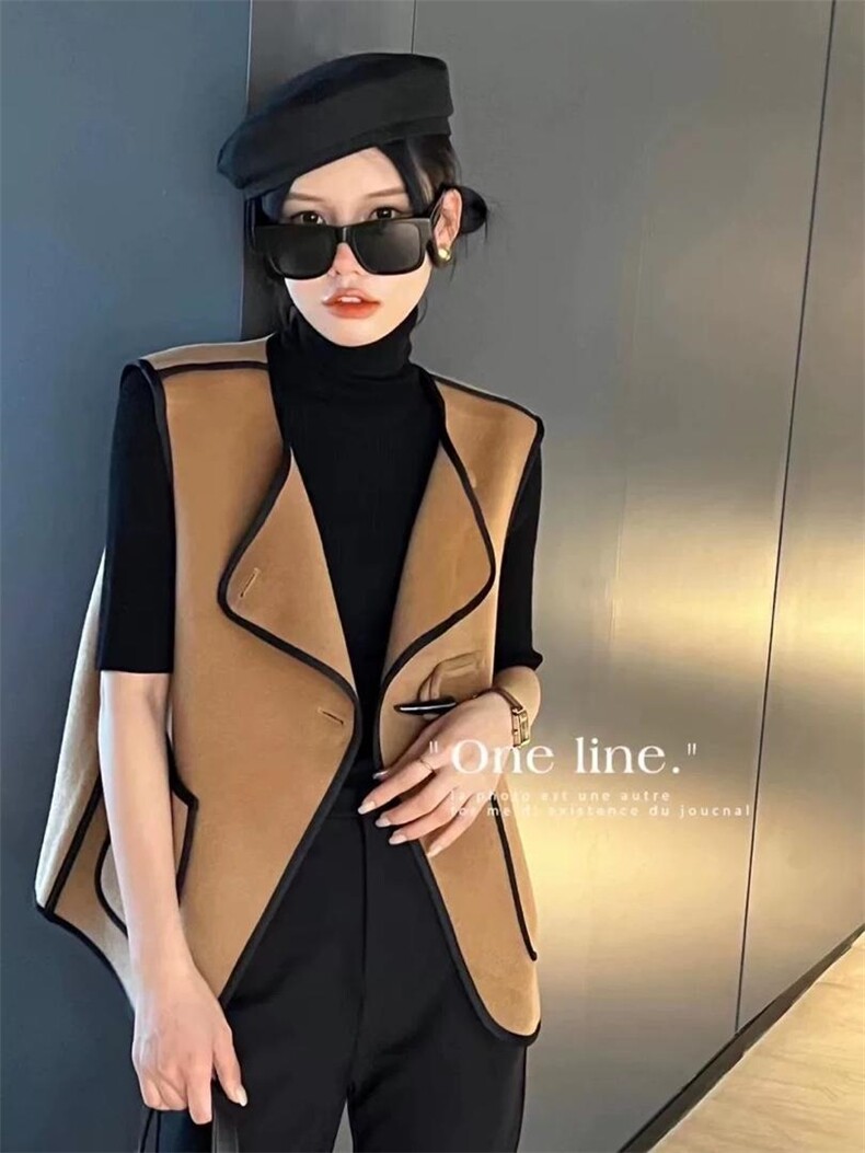 补单百搭马甲，女装马甲，欧妮卡蒂蔓