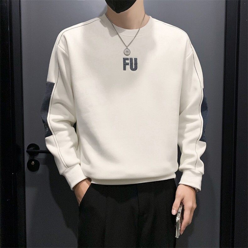 B340WY1319常规特P5888加绒P6898小伙风圆领卫衣,男装卫衣,电商B340