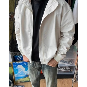 外套男秋季净色户外休闲防风春秋冲锋少年宽松上衣男士 JW5048图片