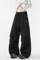 8XL-M新款速干肌理感直筒工装裤男宽松早秋休闲裤阔腿裤K9172P68，男装工装外套，电商D206-1