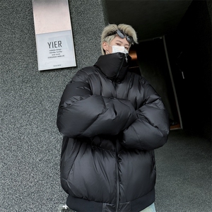 冬季美式立领棉衣男宽松加厚外套男面包服棉服1001-1-MY678-P108图片