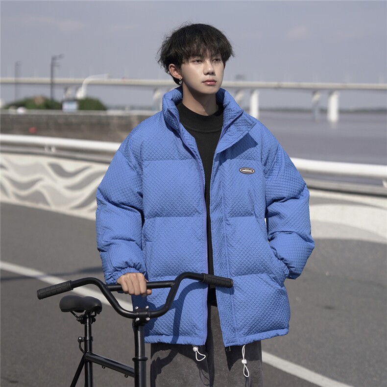 2025羽绒棉服港风中性潮牌青少年外套保暖棉衣A170-M828-TP50,男装棉衣,电商A170