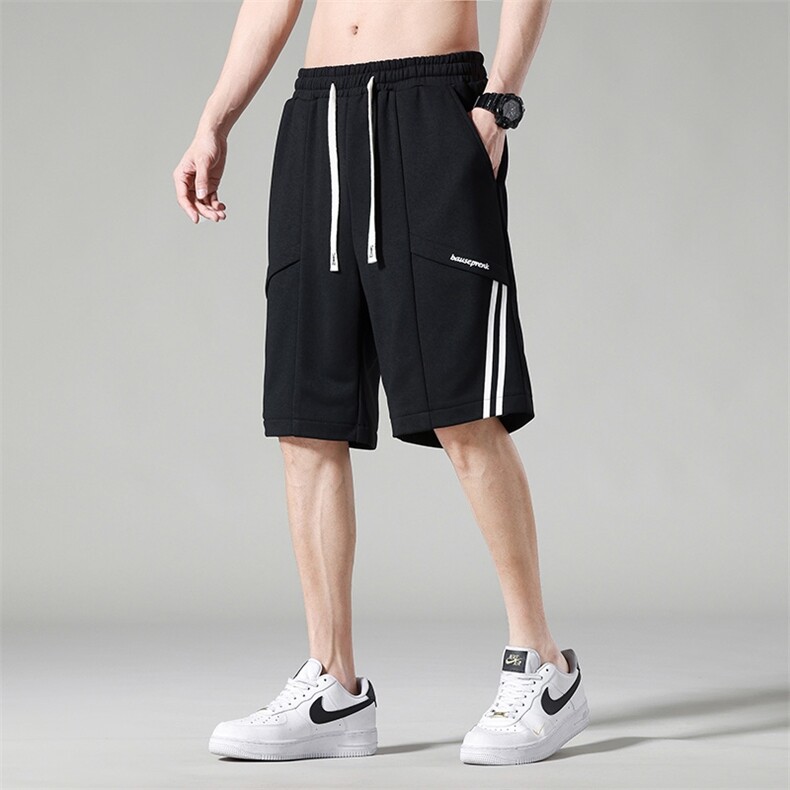 DD6858P29灰纸景百搭沙滩篮球大码宽松户外时尚休闲夏季短裤男,男装休闲裤,星座510A-1