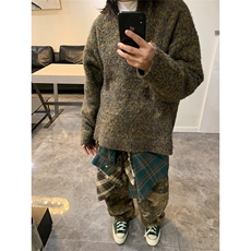 有货~美式复古V领毛衣男cleanfit套头针织衫外套MY838-特P58，男装针织衫/毛衣，星座1004-3