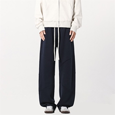 B258-K9973-P55控78抖音品质卫裤面料成分65%棉35%聚酯纤维，男装休闲裤，电商B258