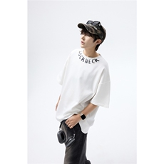 纯棉T恤设计感短袖原创小众运动T恤美式日系T1016-1T335P32K59，女装T恤，星座1016-1（原电商B408-1）