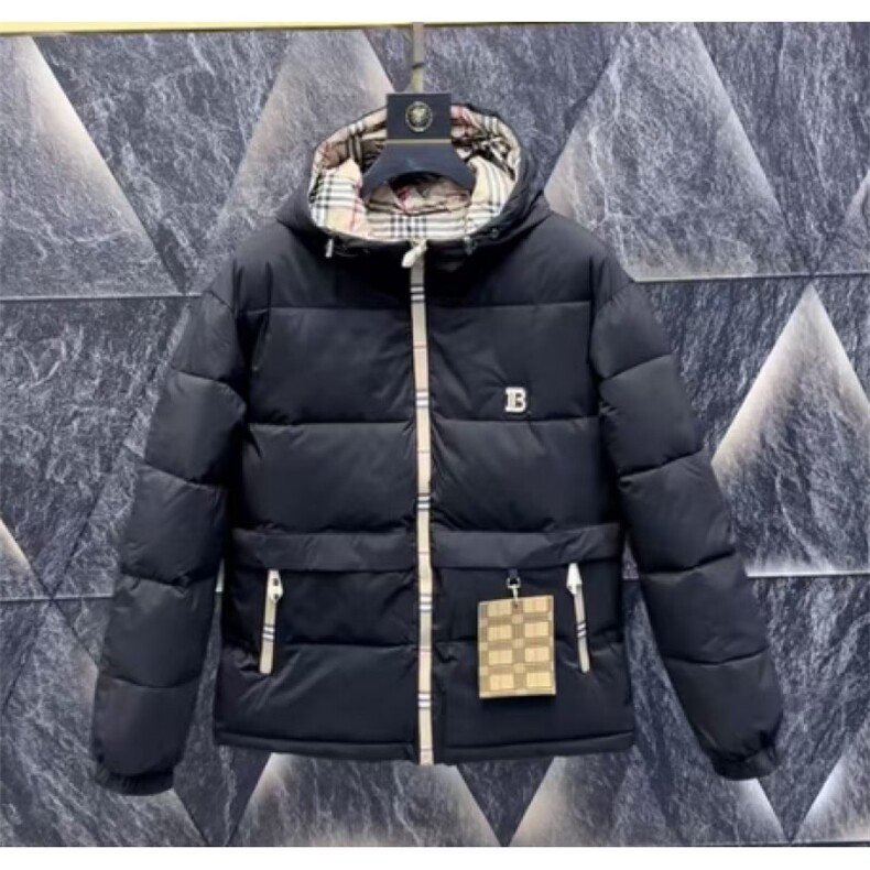 (网图)轻奢男士休闲棉服百搭连帽保暖潮流棉衣 313B-JK24618-P110图片