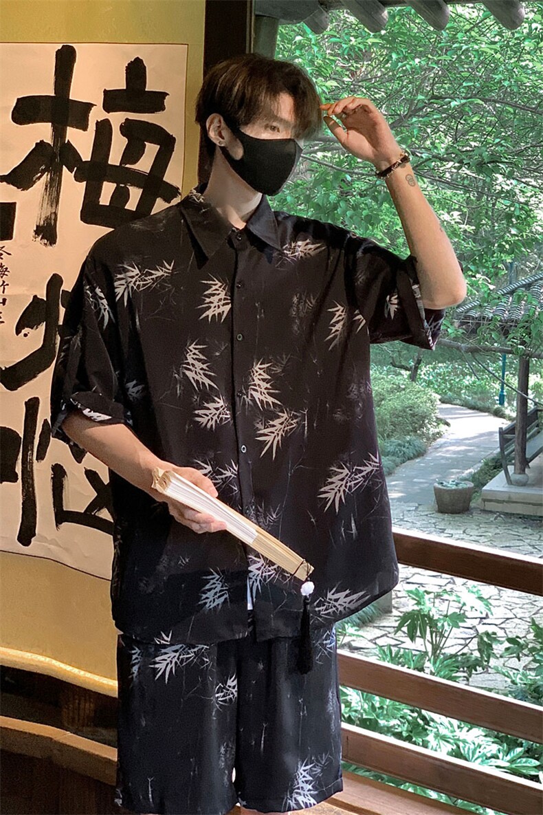 单竹节套装TZ77829特P50衬衫DCS77830特P30DK77831特P20套装控98,男装衬衫,星座226-1